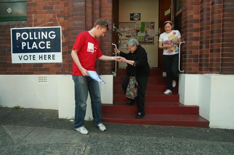 Violence Mars Start of Pre-Poll Voting in Sydney