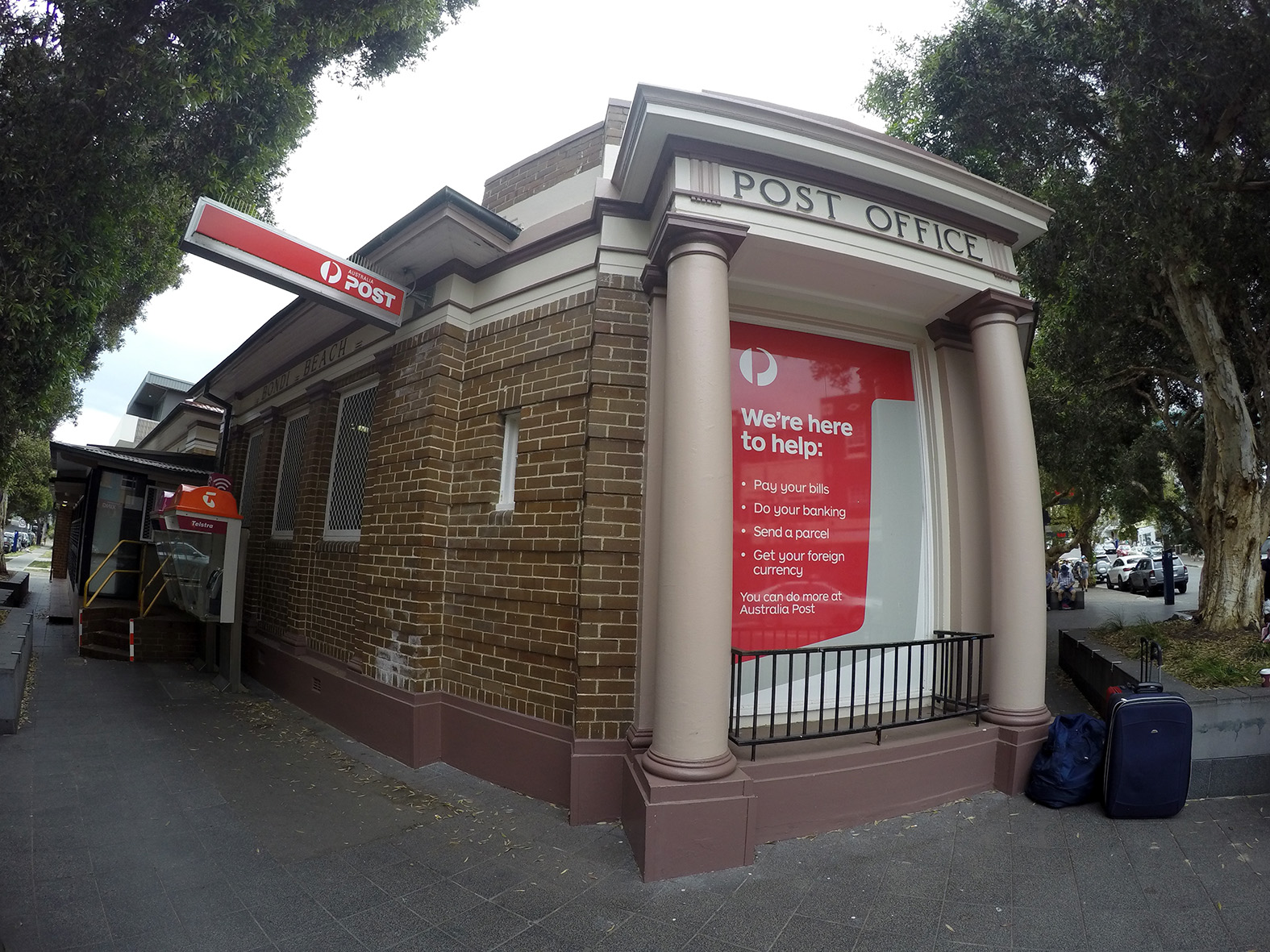 Post office stamped out