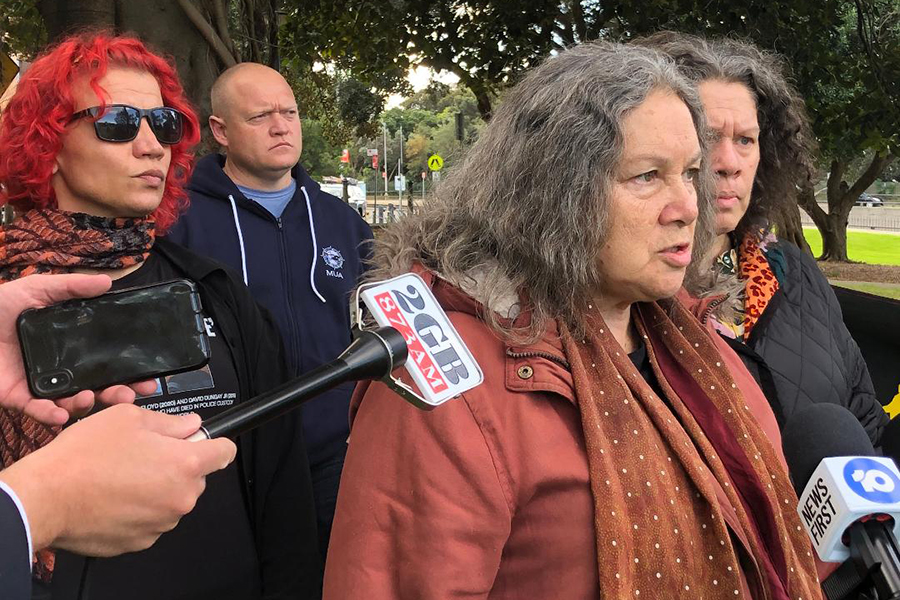 Aboriginal elders stand firm on Black Lives Matter rallies