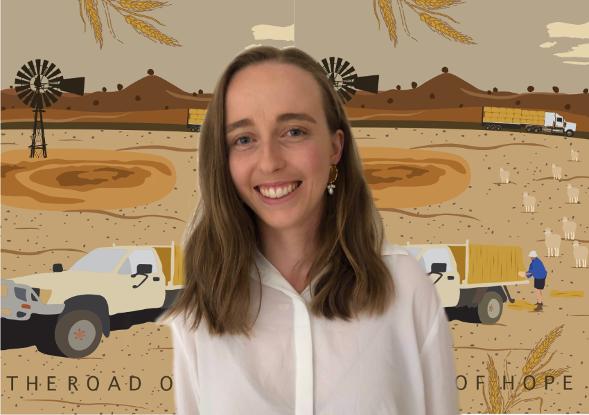 Winner of the National Hero’s Journey Art Prize ‘The Road Of Hope’ By Stella Evans