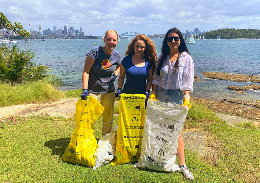 Clean-up ‘contagious’ on Shark Island