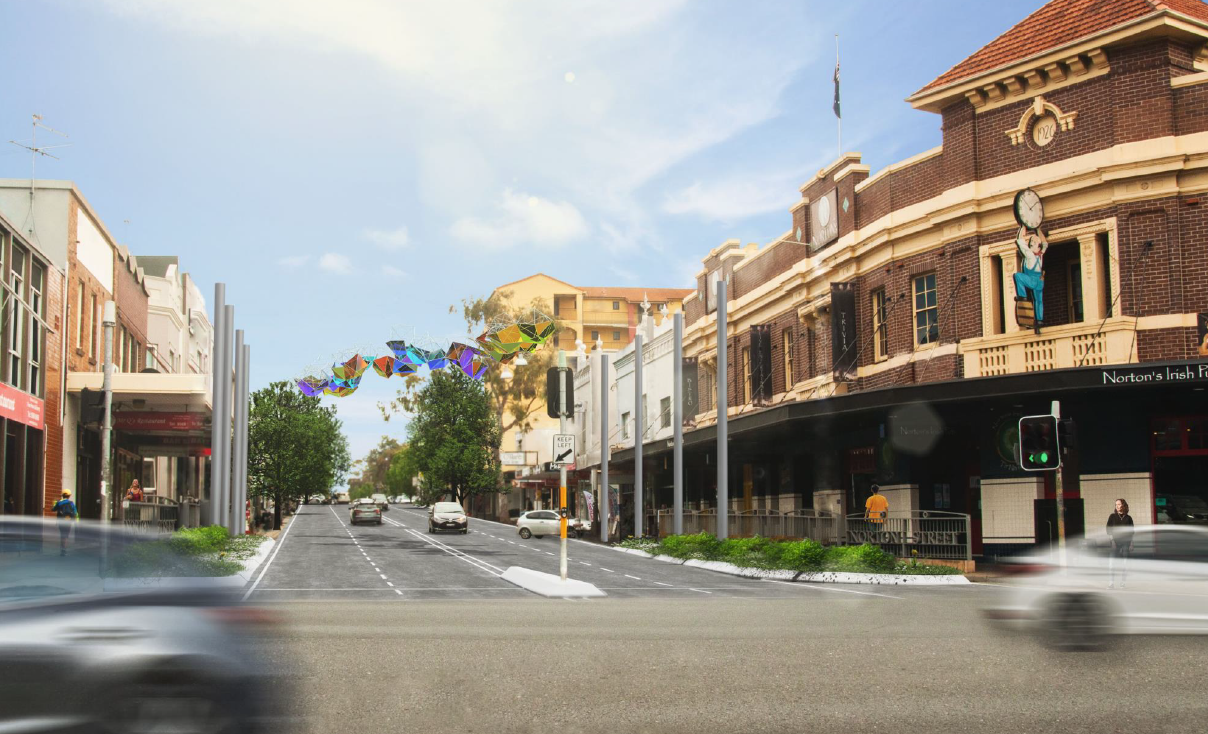 Norton Street facelift readies for February completion behind $22.5m grant