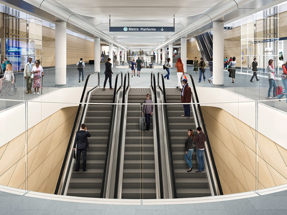Central Station to house the Southern Hemisphere’s longest escalators