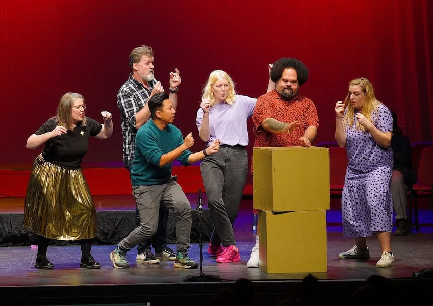 Competitive comedy for a cause