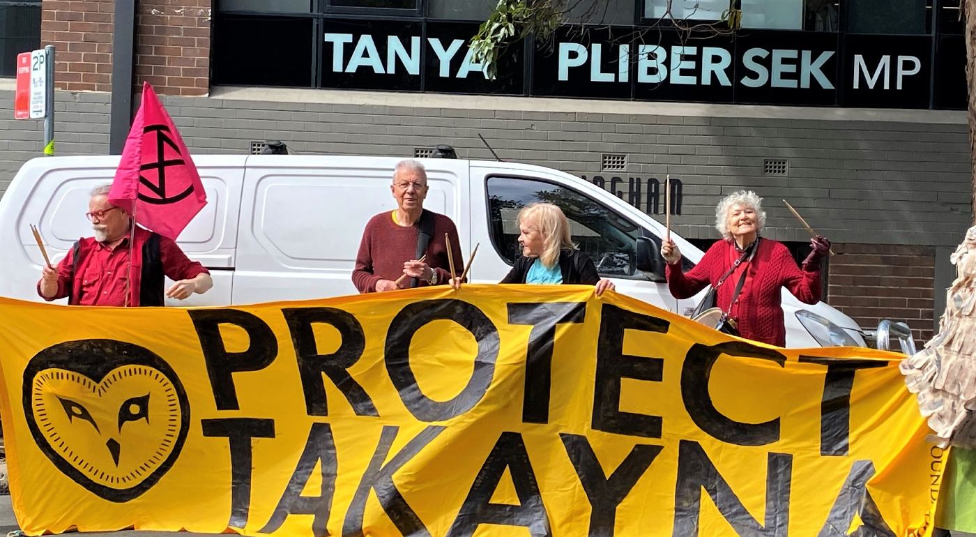 Protesters drum up a fight against dam that will threaten endangered species