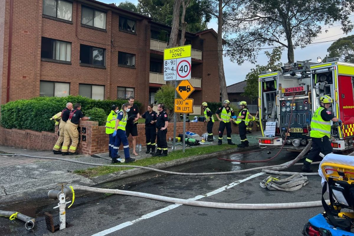One dead and three hospitalised in Croydon apartment fire