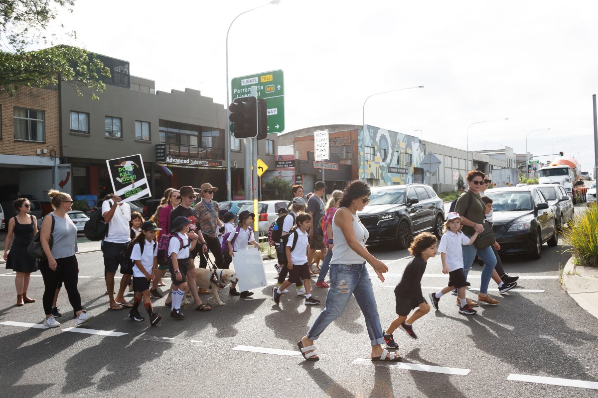 Students’ “nerve-wracking dash” across dangerous St Peters crossing