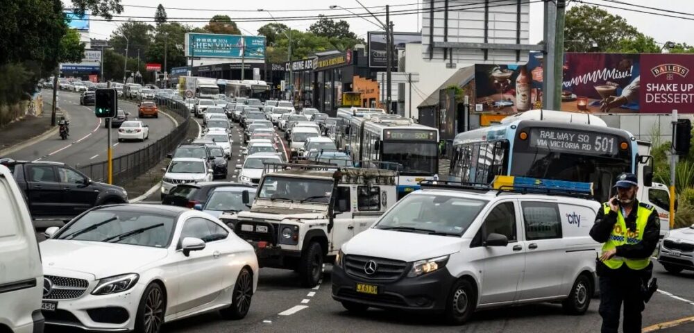 Balmain stuck in a traffic ‘nightmare’ from the Rozelle Interchange