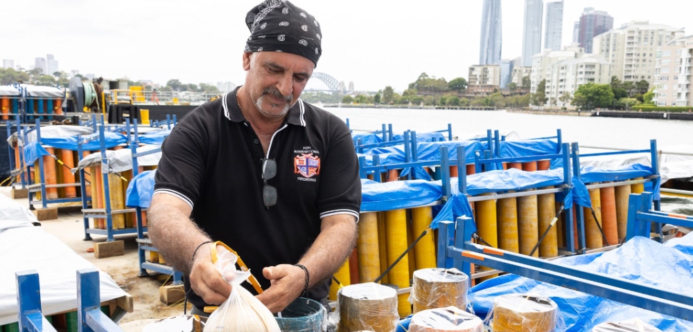 Sydney pyrotechnic experts put finishing touches on fireworks display for New Year’s Eve