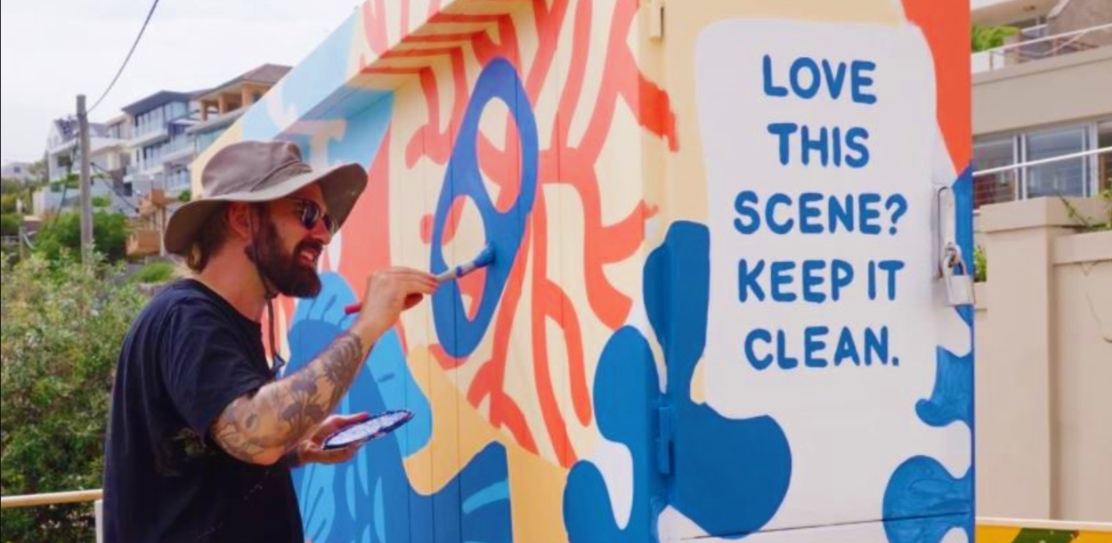New mural in Sydney’s east sends a political message