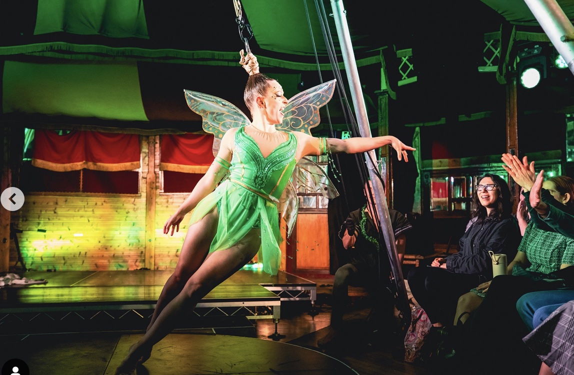 Twists and turns in this fairy tale circus