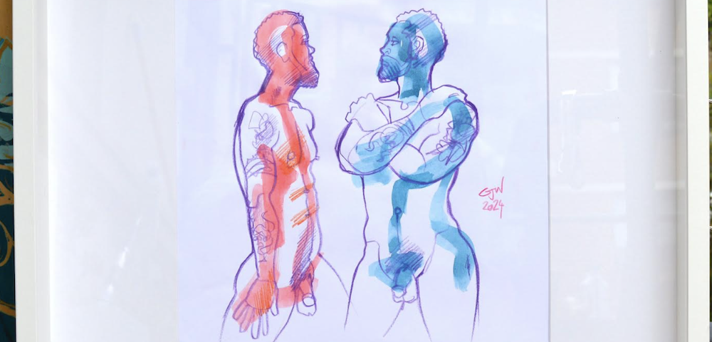 Queer Life-Drawing Exhibition By Guy James Whitworth Celebrates Community & Creativity