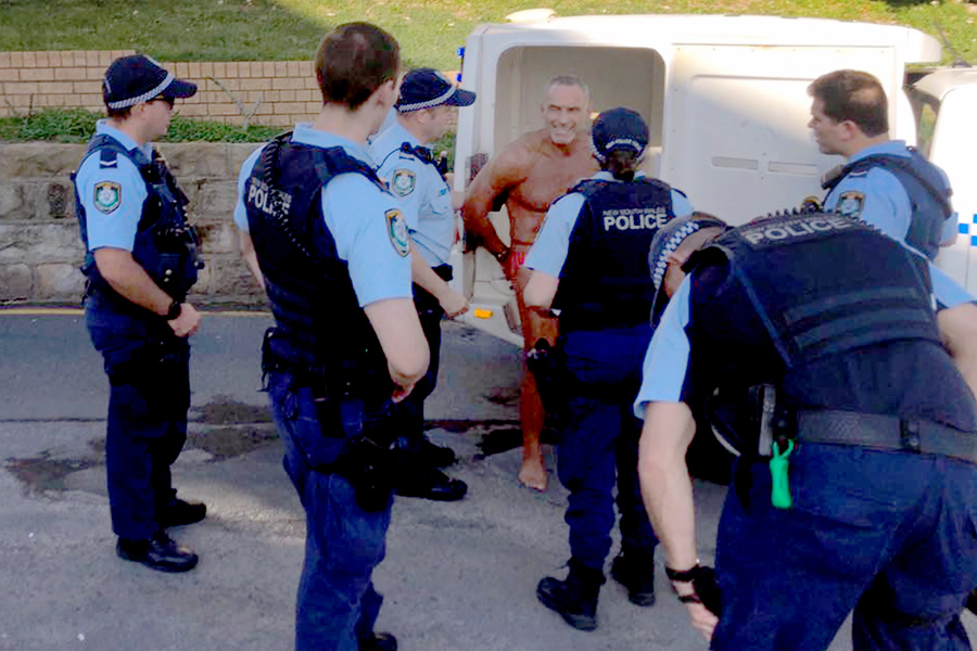 Bondi’s celebrated ‘budgie-smuggler’ wearer arrested