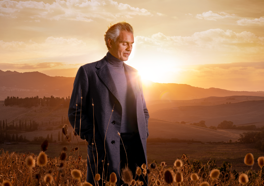 Andrea Bocelli Returning To Sydney