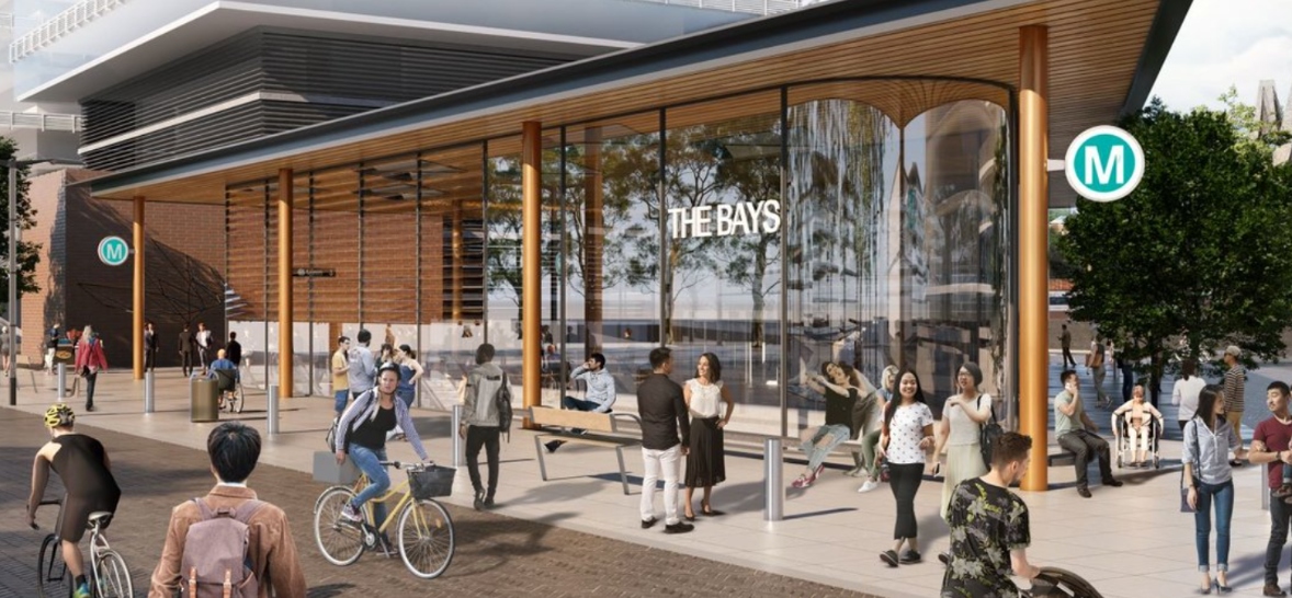 Construction for Sydney Metro West project "welcome" in The Bays