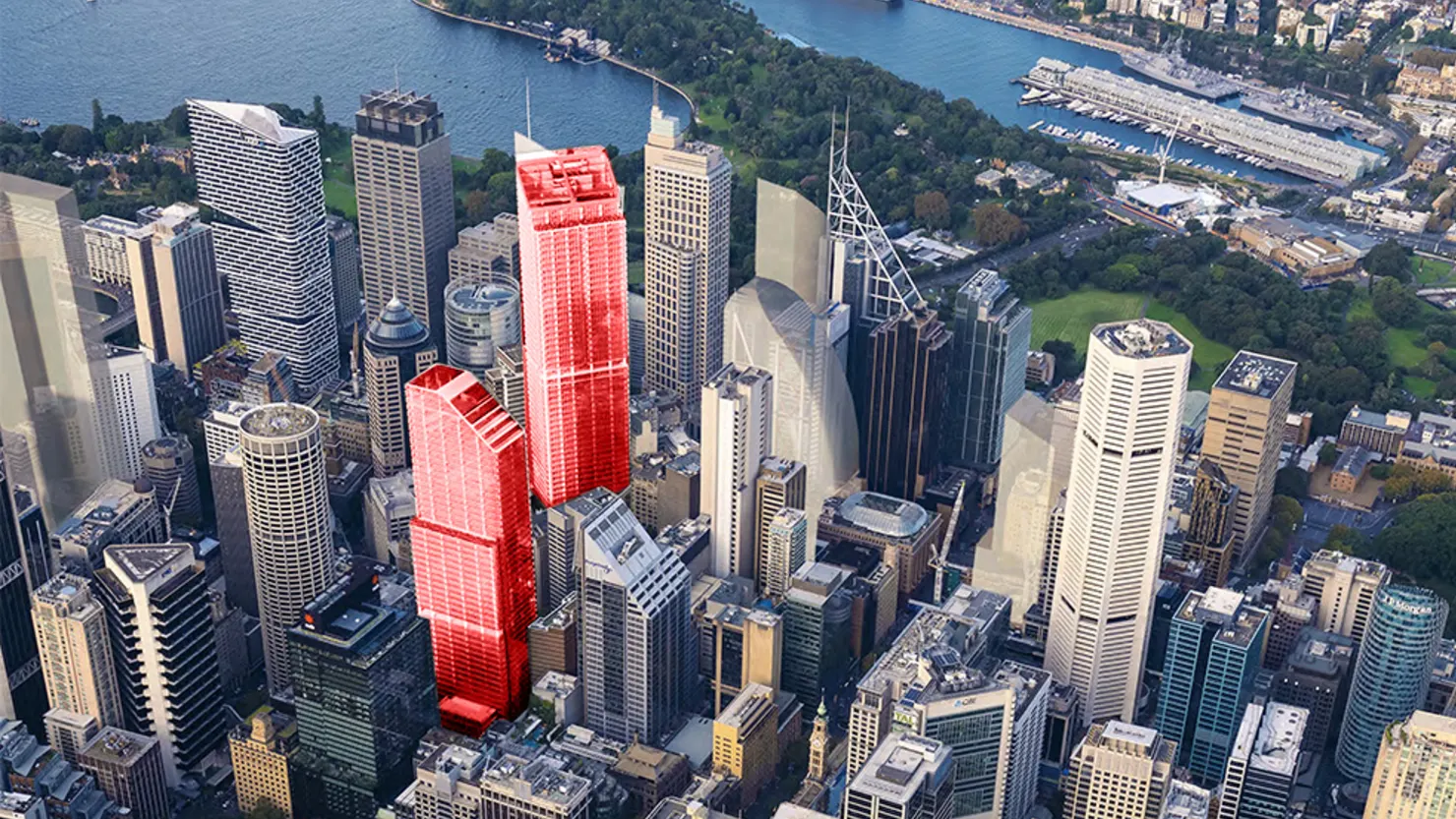Plans for two massive buildings above Sydney CBD metro station get green light