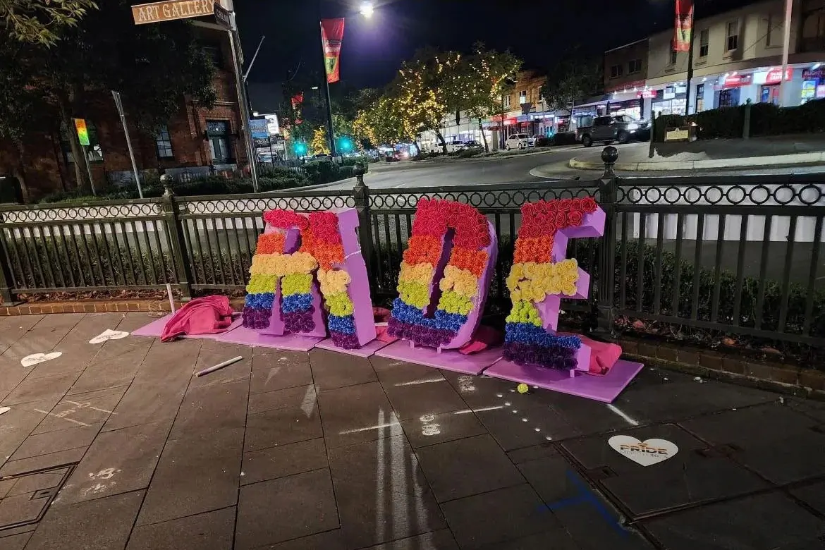 Pride Month display vandalised in Sydney’s south-west