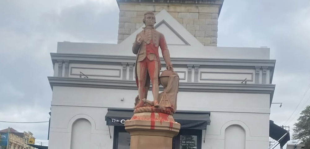 Captain Cook Statue Damaged In Randwick Ahead Of January 26