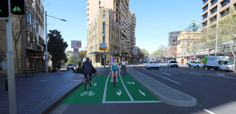 Oxford Street cycleway